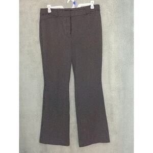 NWOT WHBM Ines Bootcut Trousers 14 Black White
